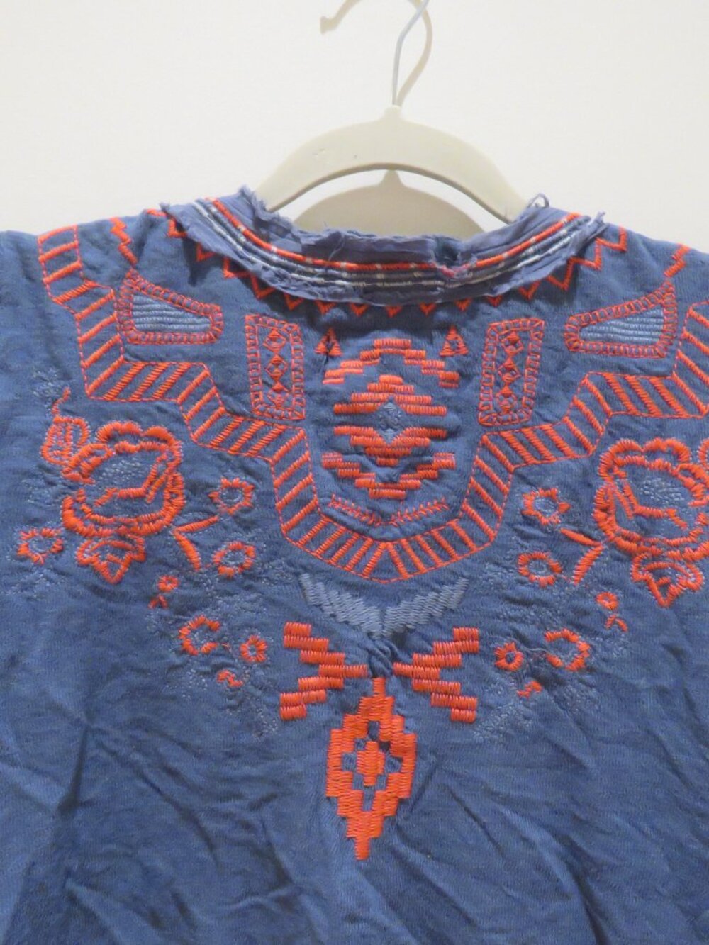 JOHNNY WAS BIYA Yatzil Fringed Embroidered Open Front Jacket Small Boho Festival - Picture 10 of 15